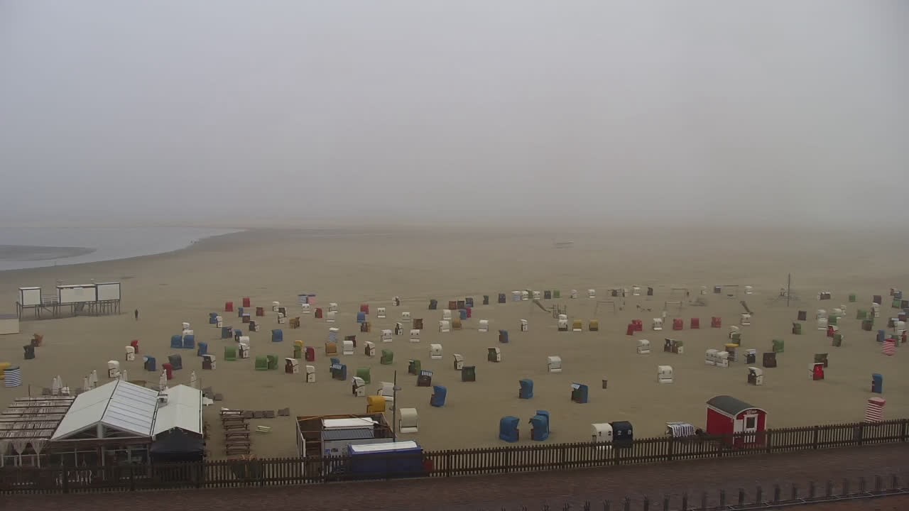 Archived image Webcam Borkum: Guest House Victoria