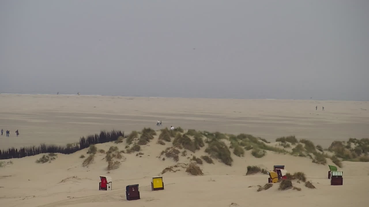 Archived image Webcam Borkum: Guest House Victoria