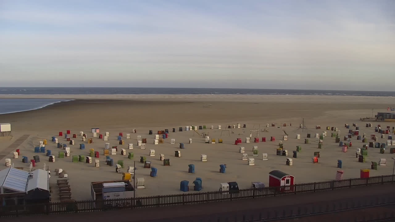 Archived image Webcam Borkum: Guest House Victoria