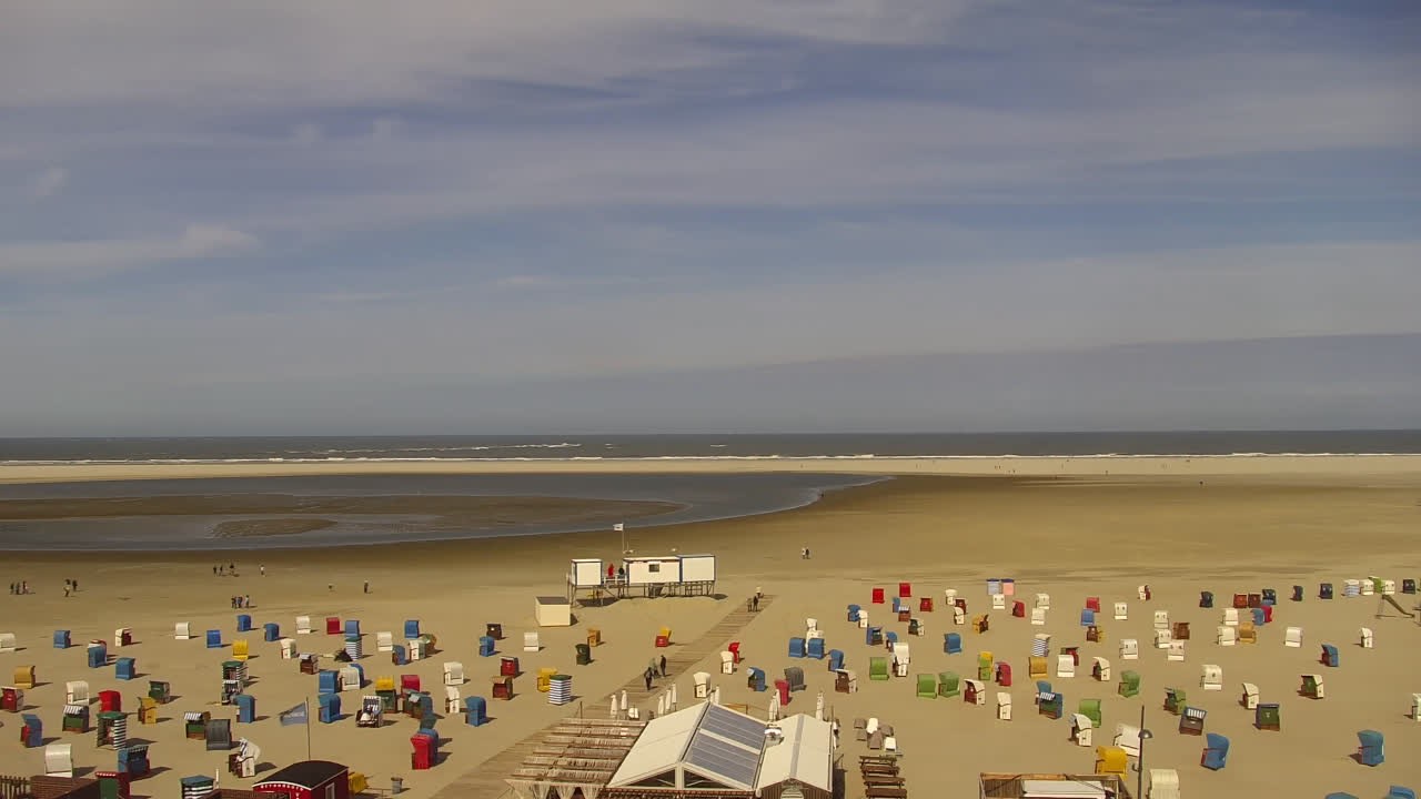 Archived image Webcam Borkum: Guest House Victoria