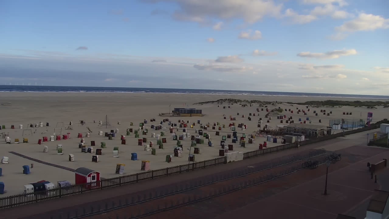 Archiv Foto Webcam Borkum: Gästehaus Victoria