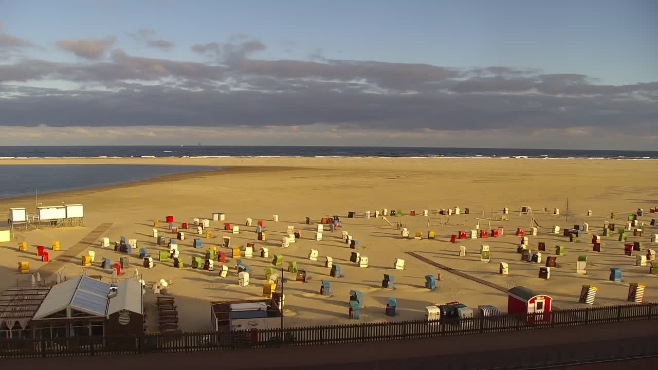 Archiv Foto Webcam Borkum: Gästehaus Victoria