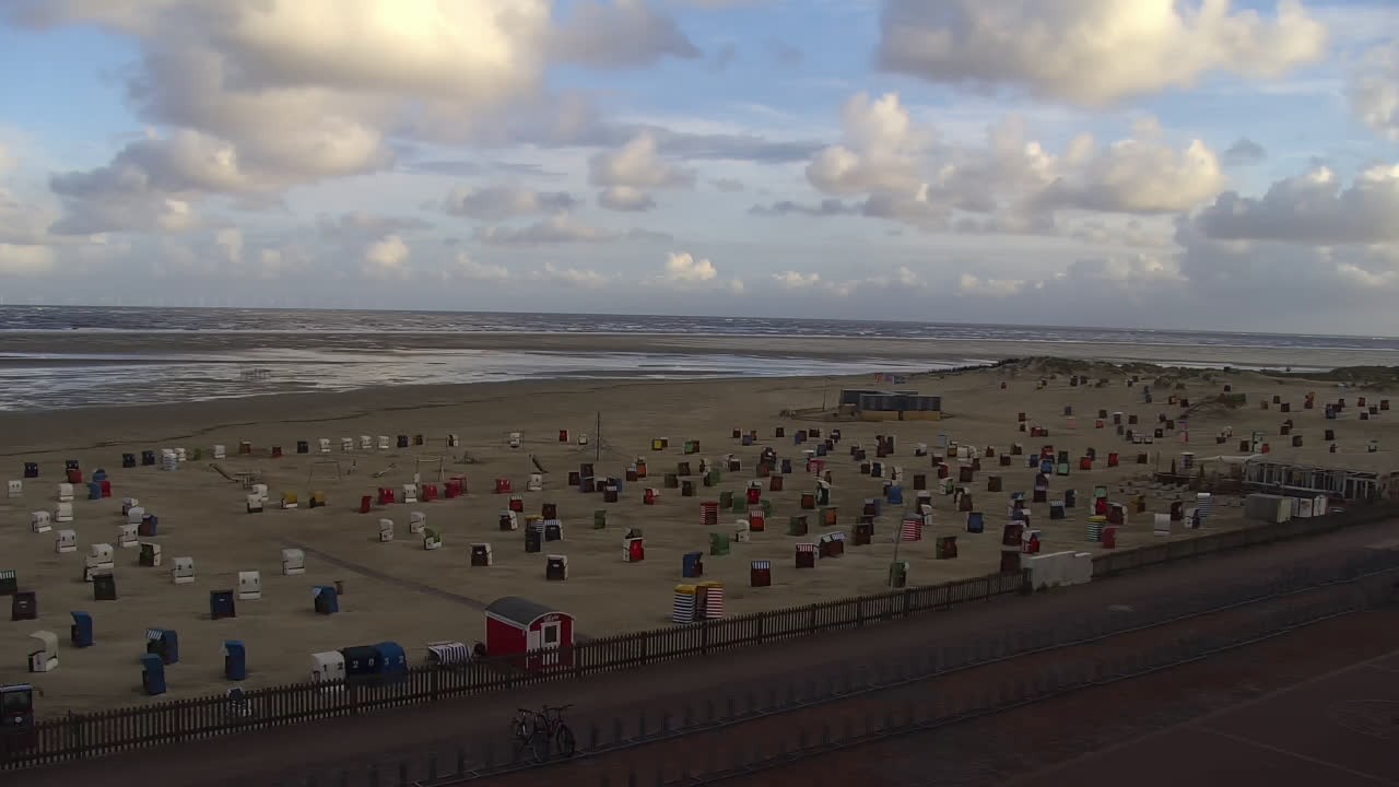 Archiv Foto Webcam Borkum: Gästehaus Victoria