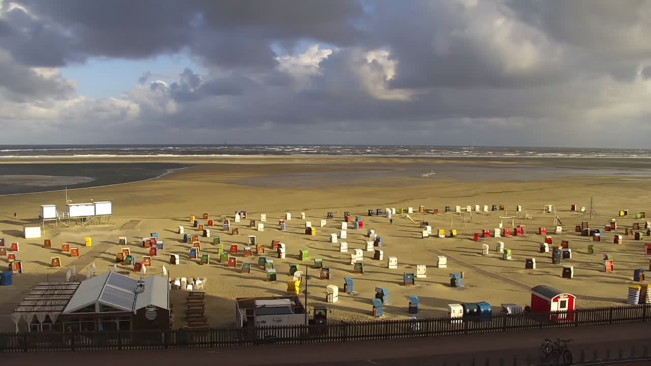 Archiv Foto Webcam Borkum: Gästehaus Victoria