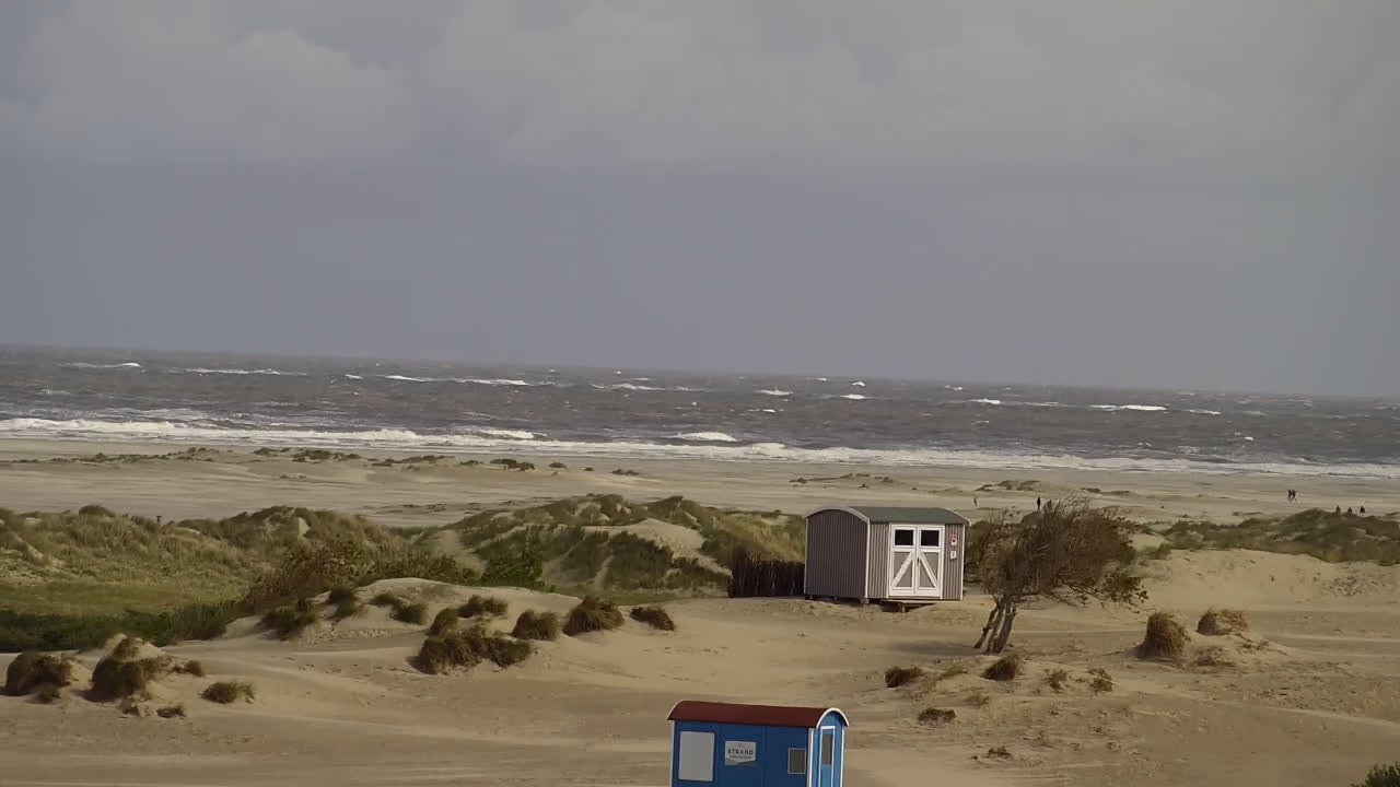 Archiv Foto Webcam Borkum: Gästehaus Victoria