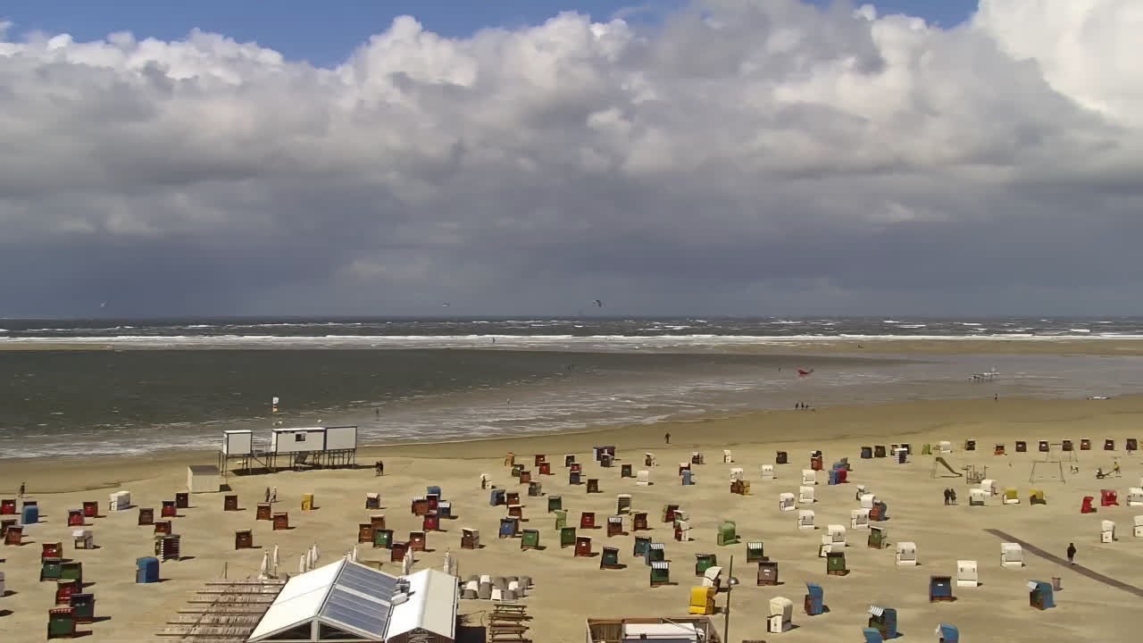 Archiv Foto Webcam Borkum: Gästehaus Victoria