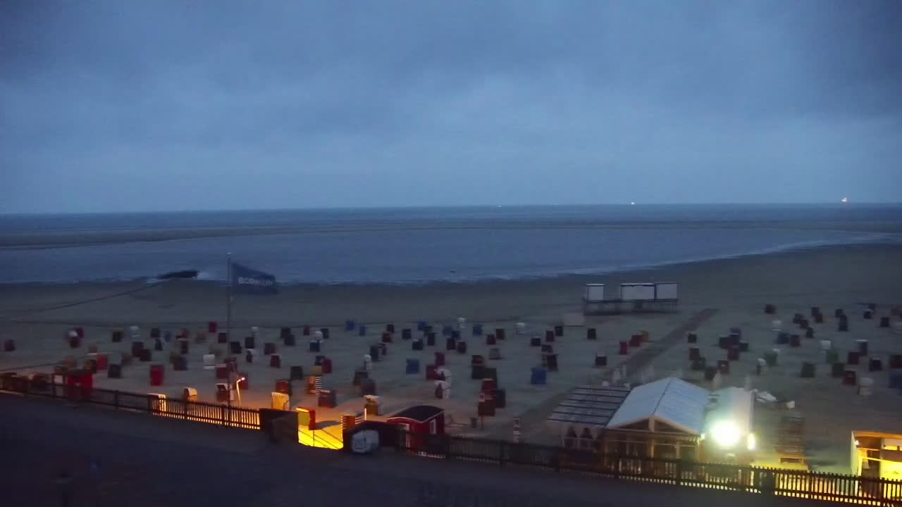 Archiv Foto Webcam Borkum: Gästehaus Victoria