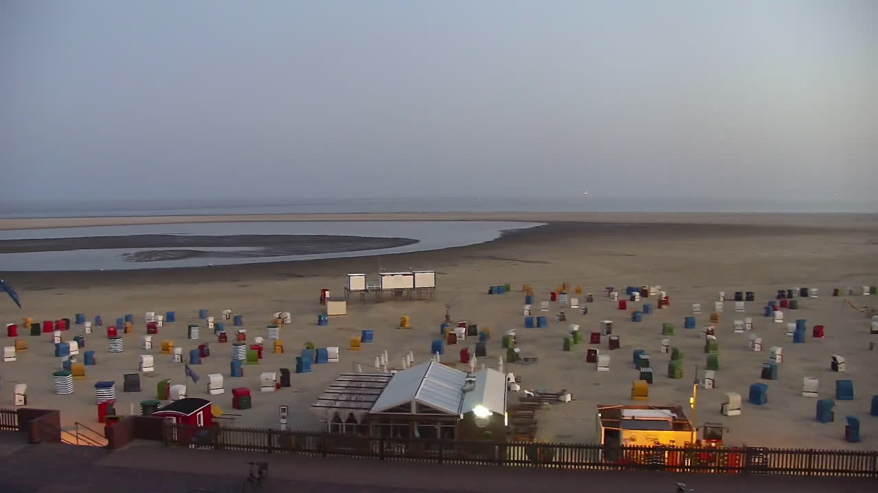 Archived image Webcam Borkum: Guest House Victoria