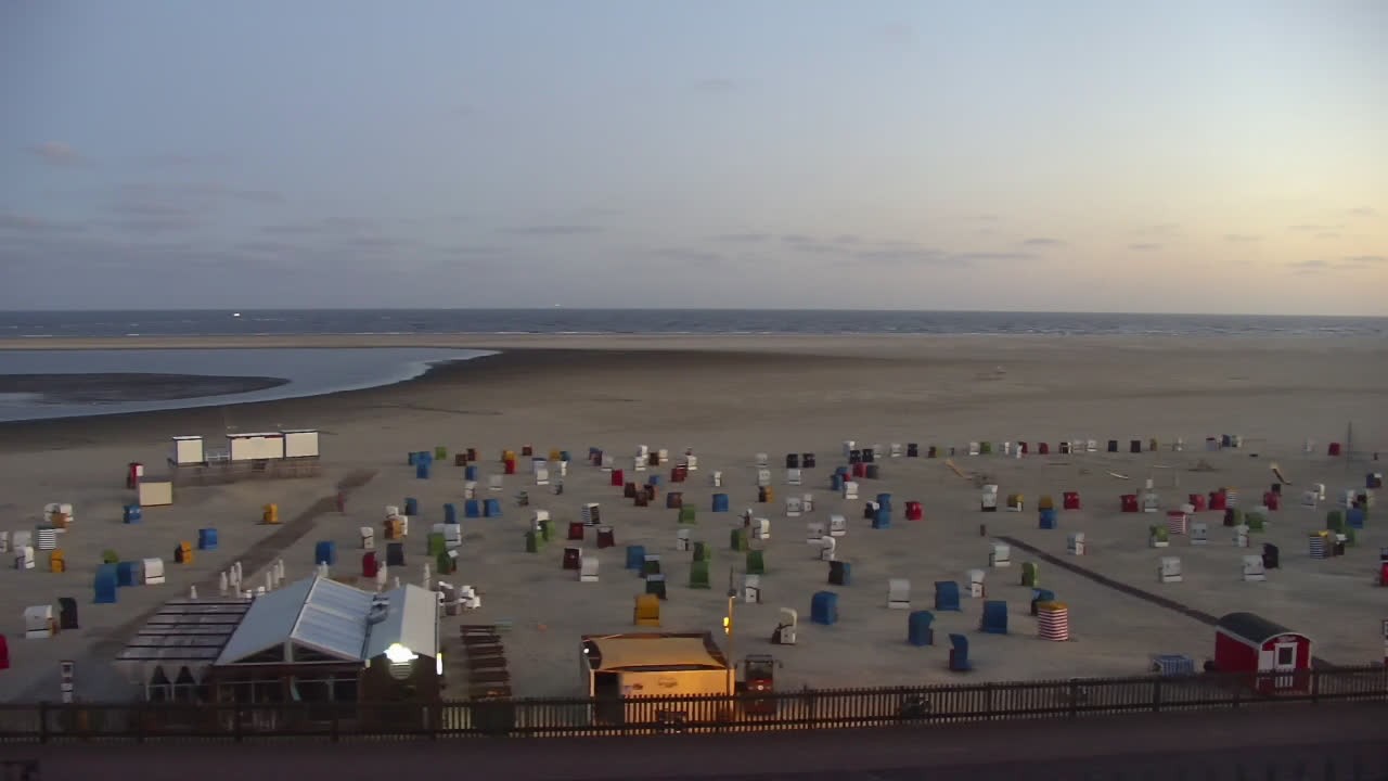 Archiv Foto Webcam Borkum: Gästehaus Victoria