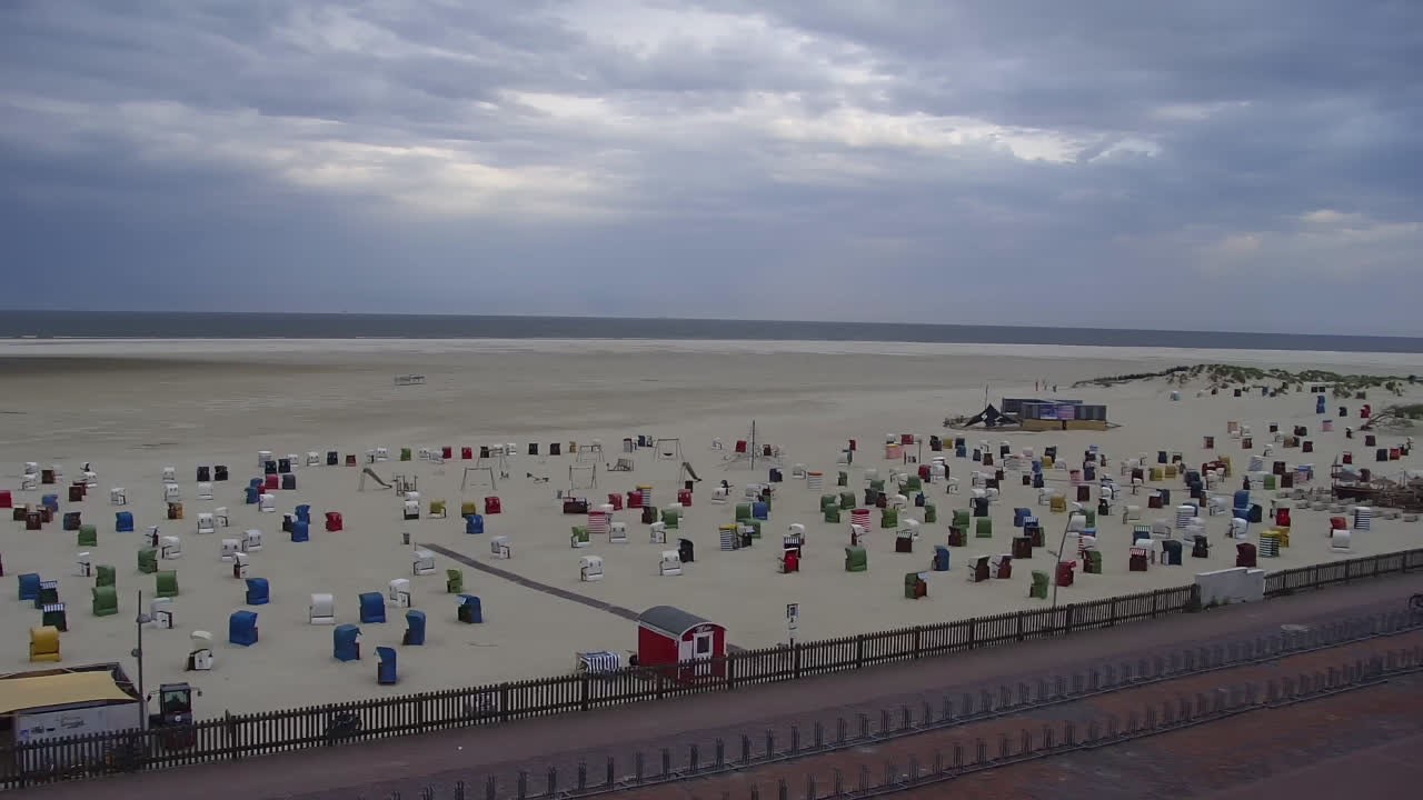 Archiv Foto Webcam Borkum: Gästehaus Victoria