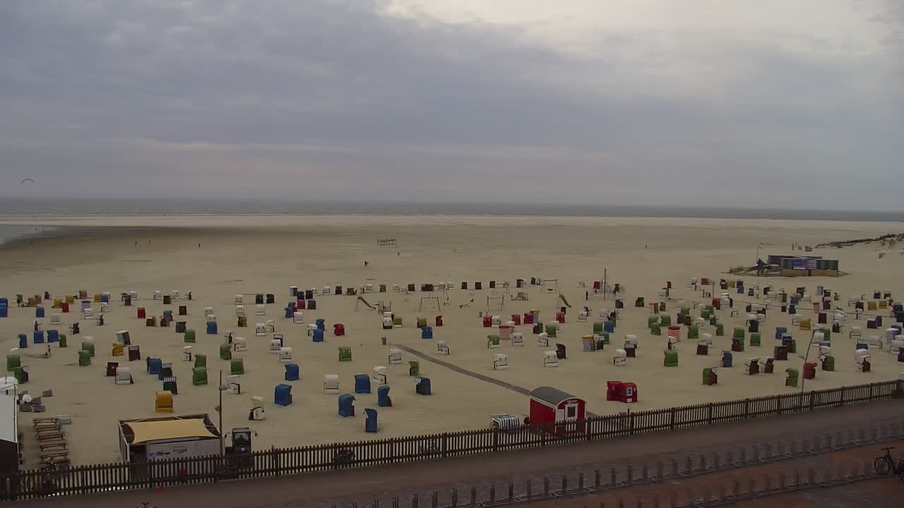 Archiv Foto Webcam Borkum: Gästehaus Victoria