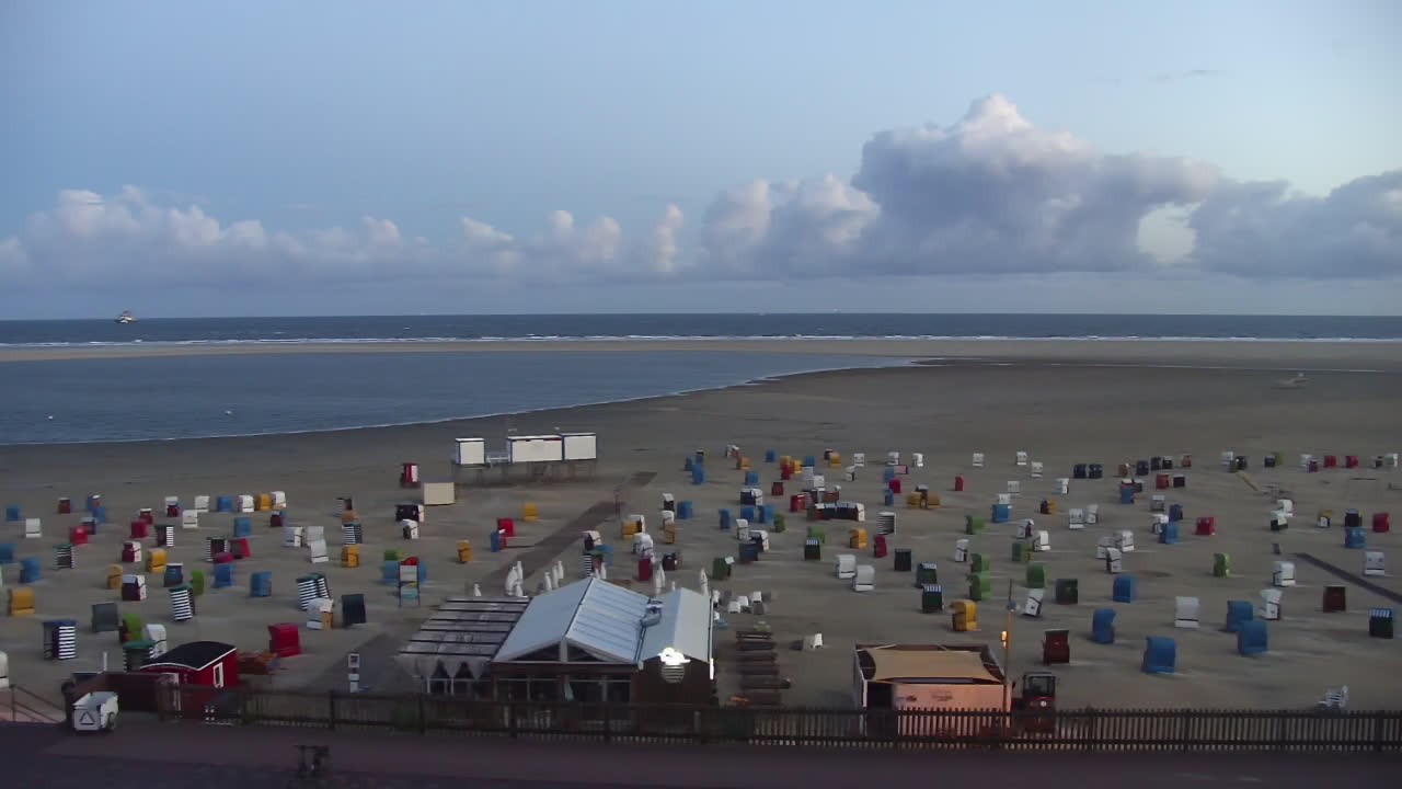 Archiv Foto Webcam Borkum: Gästehaus Victoria