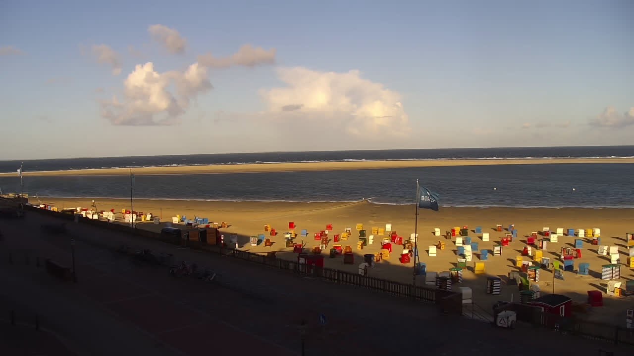 Archiv Foto Webcam Borkum: Gästehaus Victoria