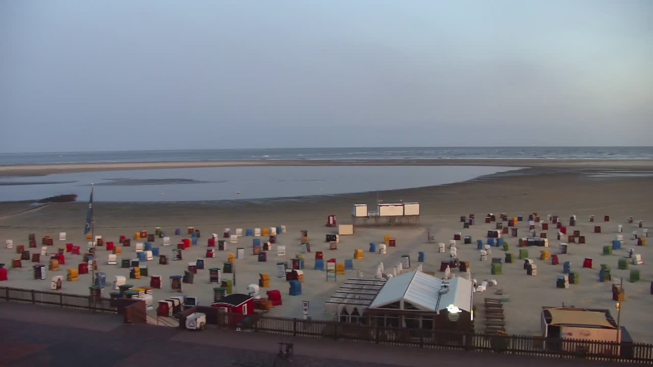 Archiv Foto Webcam Borkum: Gästehaus Victoria