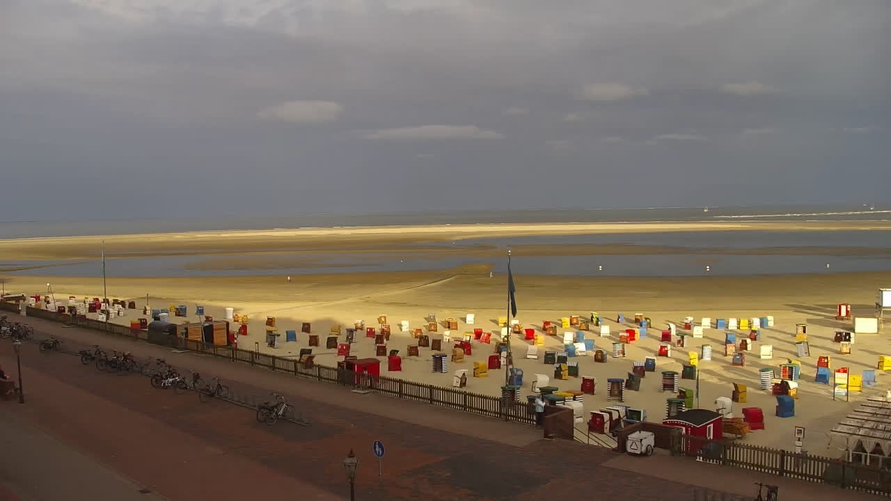 Archiv Foto Webcam Borkum: Gästehaus Victoria