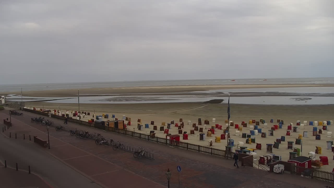 Archiv Foto Webcam Borkum: Gästehaus Victoria