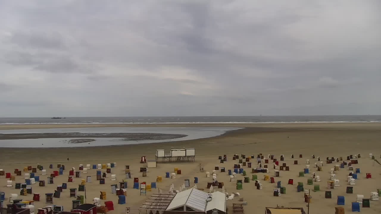 Archiv Foto Webcam Borkum: Gästehaus Victoria