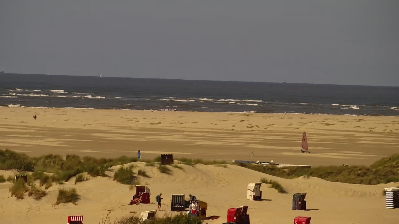Archiv Foto Webcam Borkum: Gästehaus Victoria