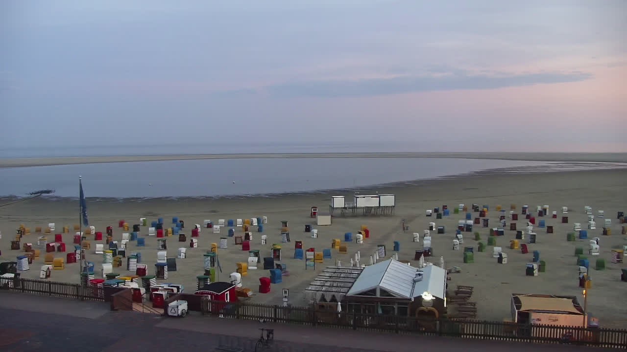 Archiv Foto Webcam Borkum: Gästehaus Victoria
