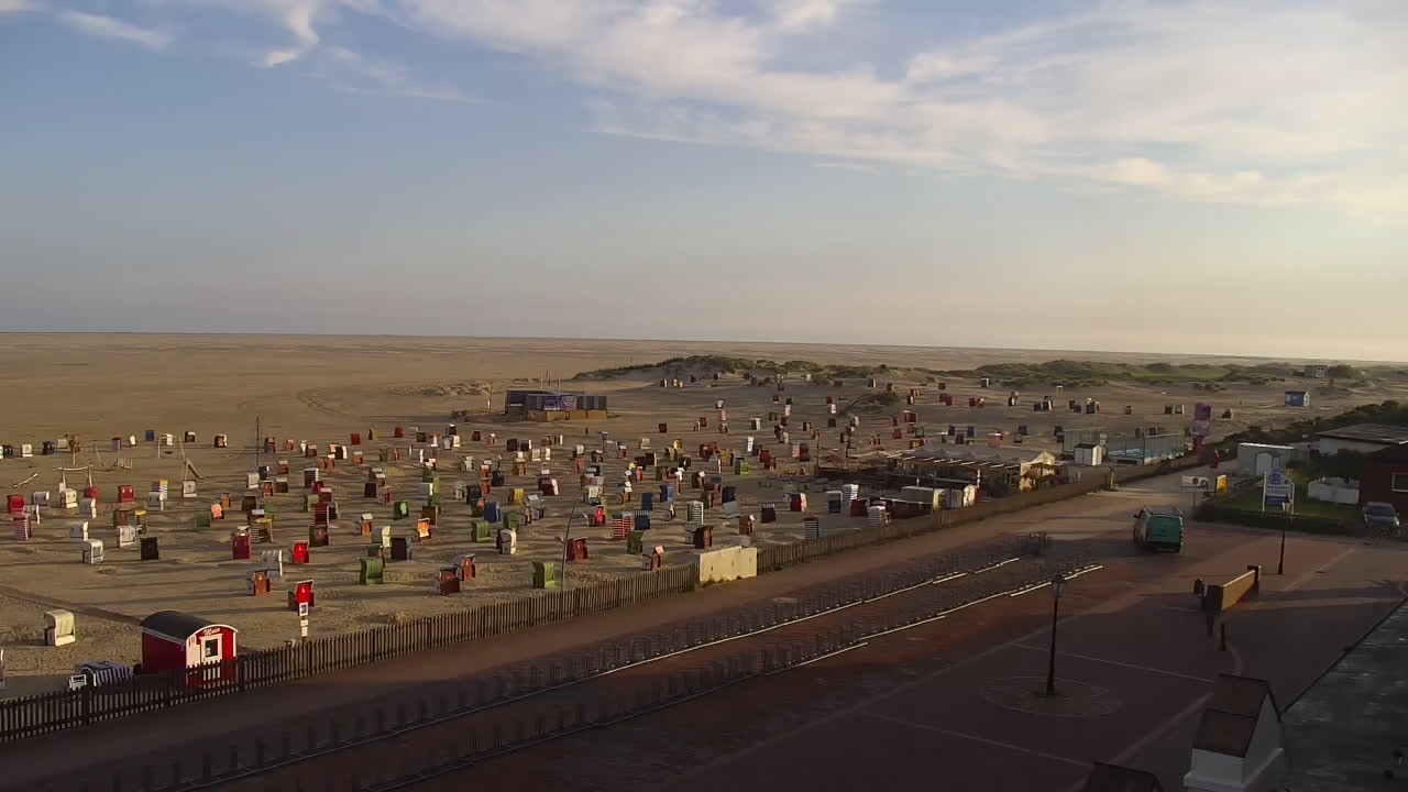 Archiv Foto Webcam Borkum: Gästehaus Victoria