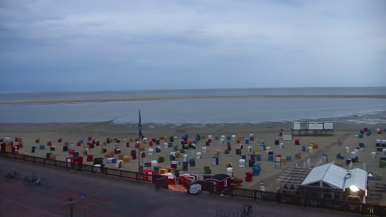 Archived image Webcam Borkum: Guest House Victoria