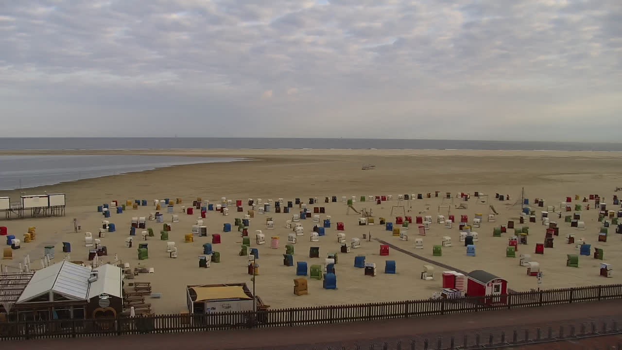Archiv Foto Webcam Borkum: Gästehaus Victoria