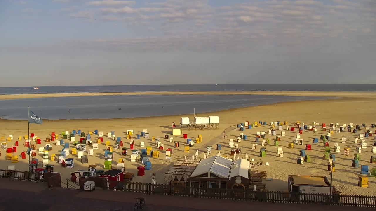 Archiv Foto Webcam Borkum: Gästehaus Victoria
