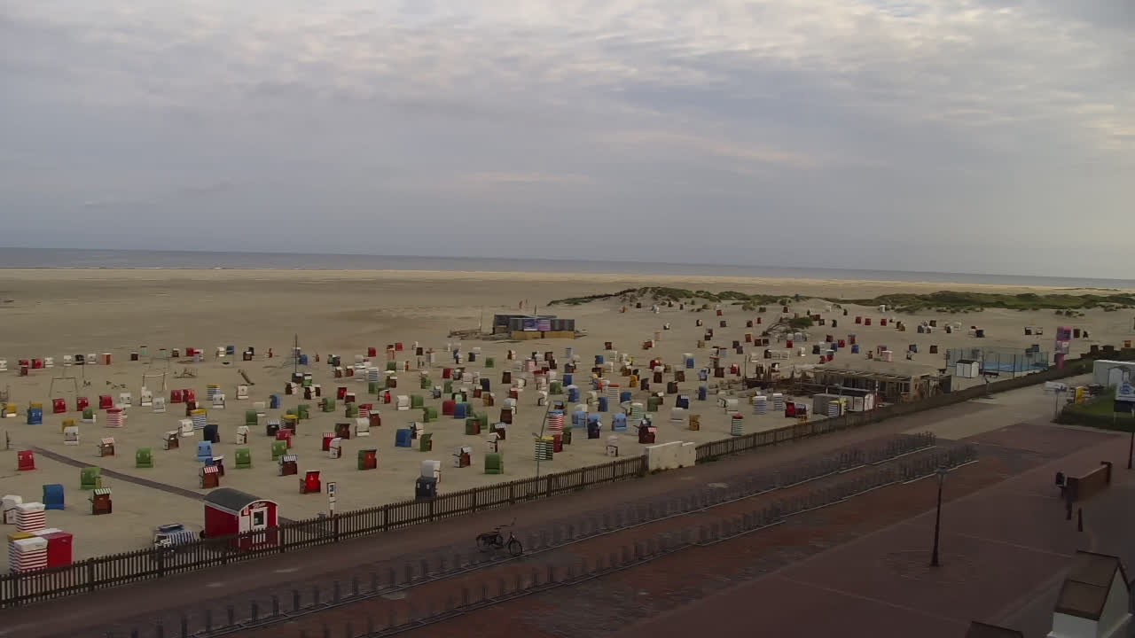 Archiv Foto Webcam Borkum: Gästehaus Victoria