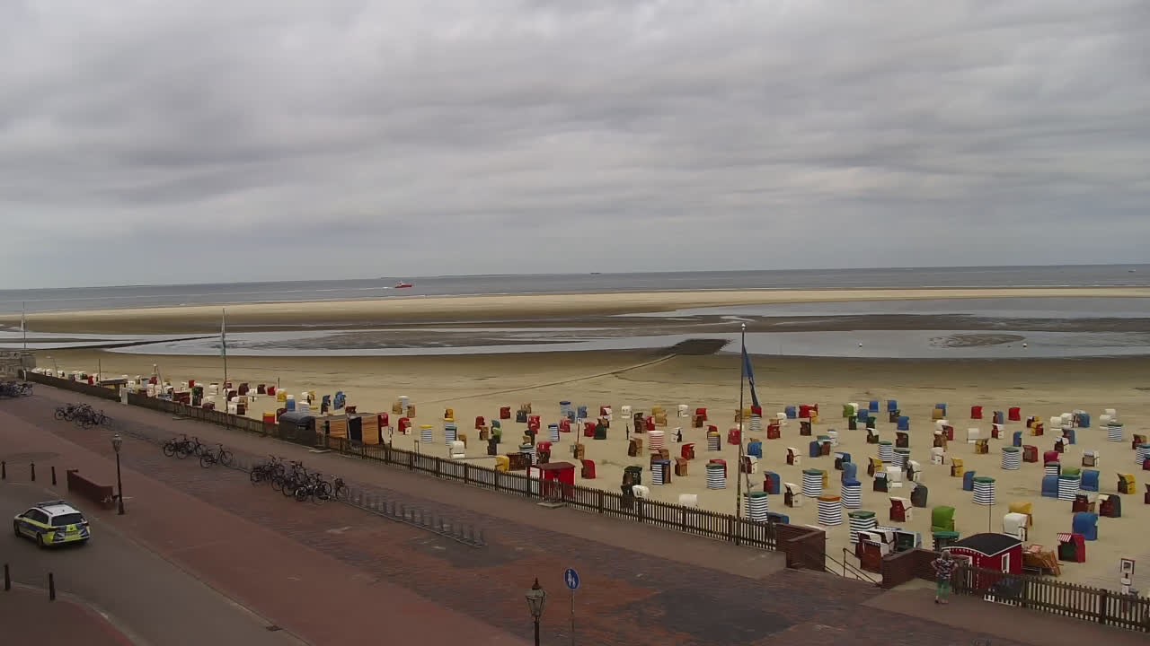 Archiv Foto Webcam Borkum: Gästehaus Victoria