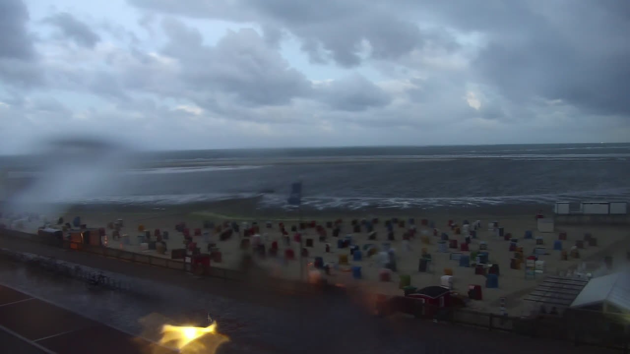 Archiv Foto Webcam Borkum: Gästehaus Victoria
