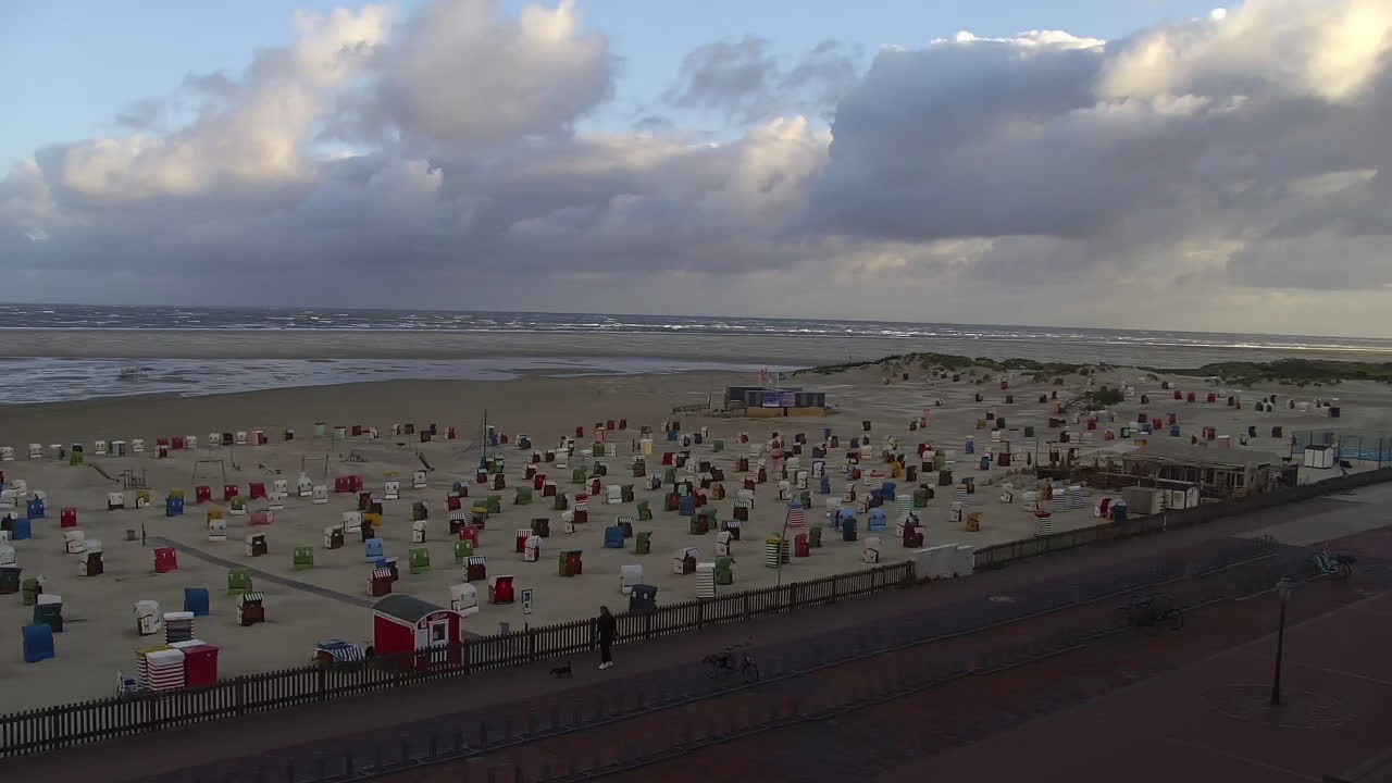 Archiv Foto Webcam Borkum: Gästehaus Victoria