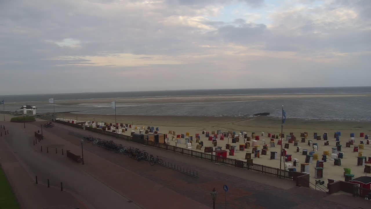 Archiv Foto Webcam Borkum: Gästehaus Victoria