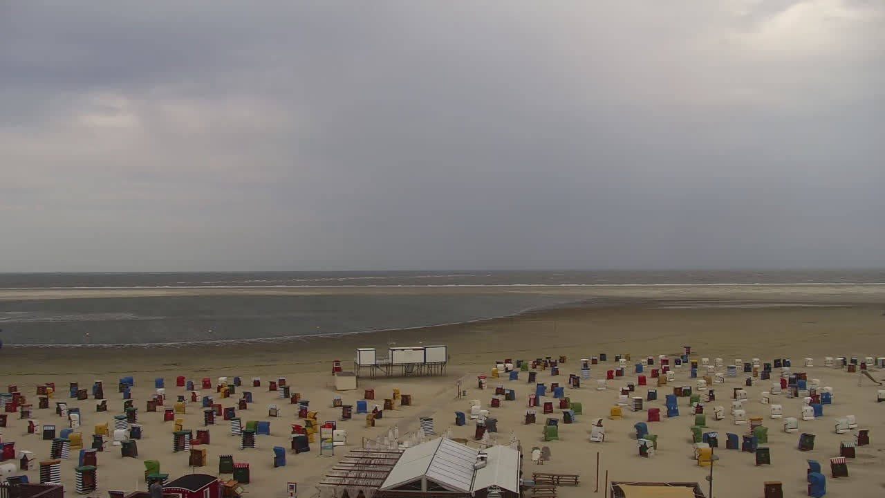 Archiv Foto Webcam Borkum: Gästehaus Victoria