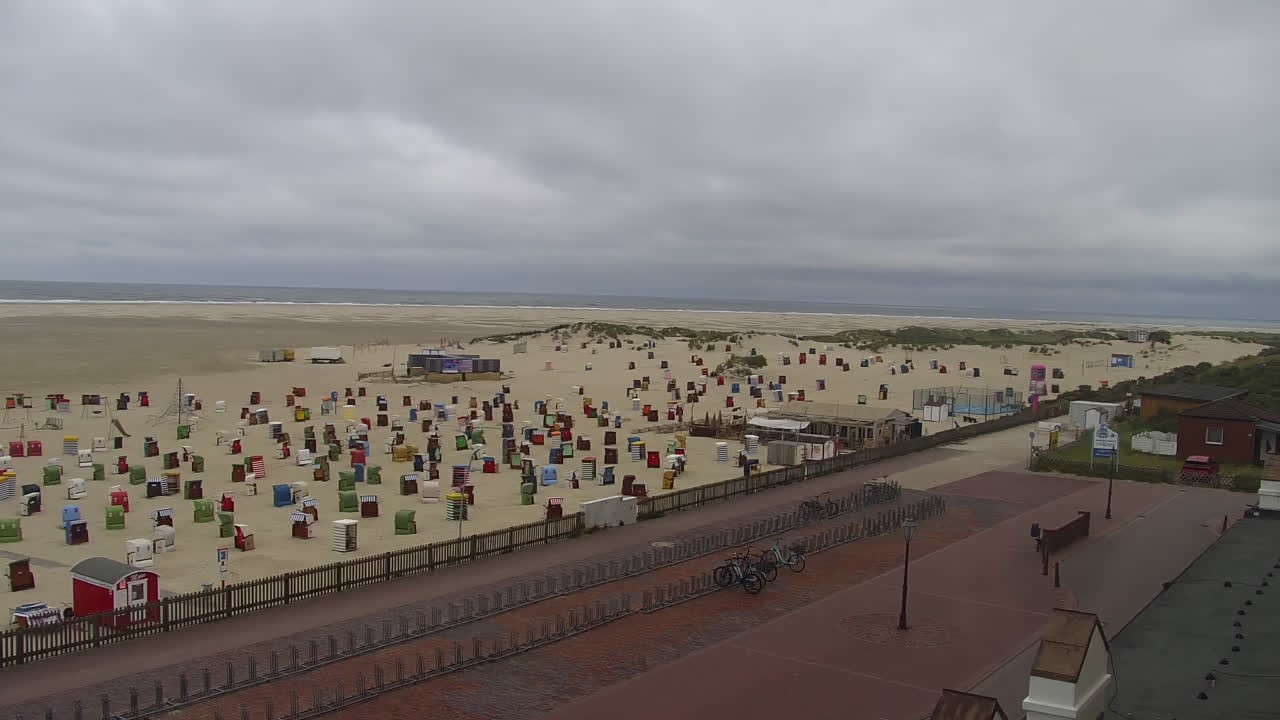 Archiv Foto Webcam Borkum: Gästehaus Victoria