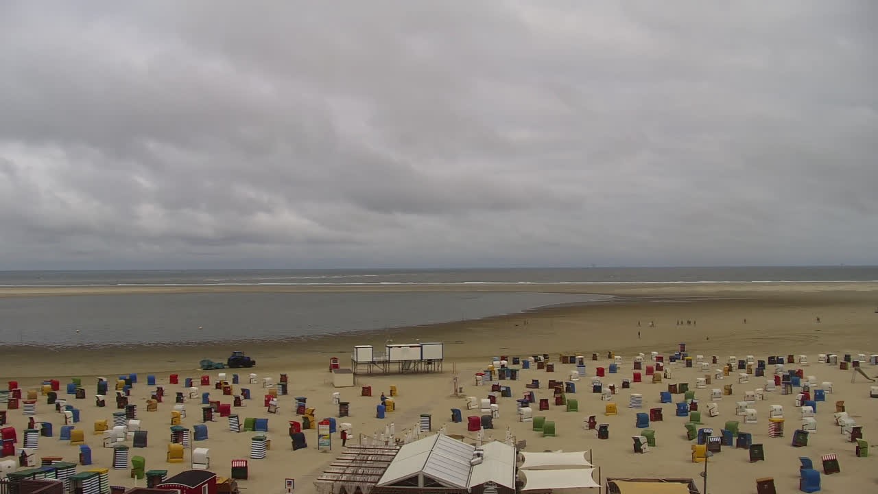 Archiv Foto Webcam Borkum: Gästehaus Victoria
