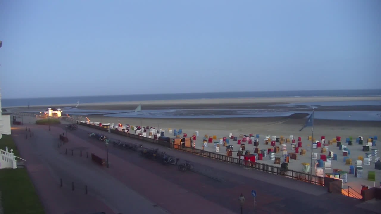 Archiv Foto Webcam Borkum: Gästehaus Victoria