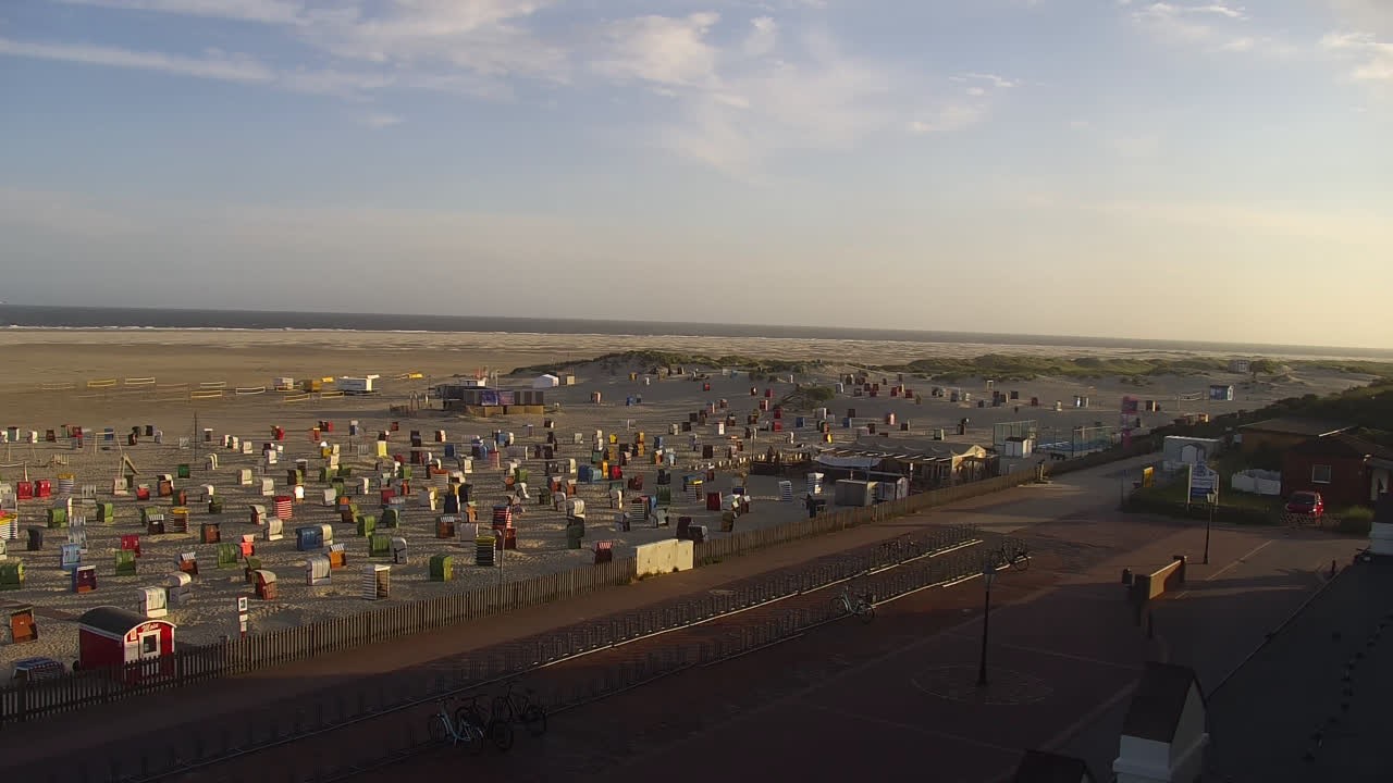 Archiv Foto Webcam Borkum: Gästehaus Victoria