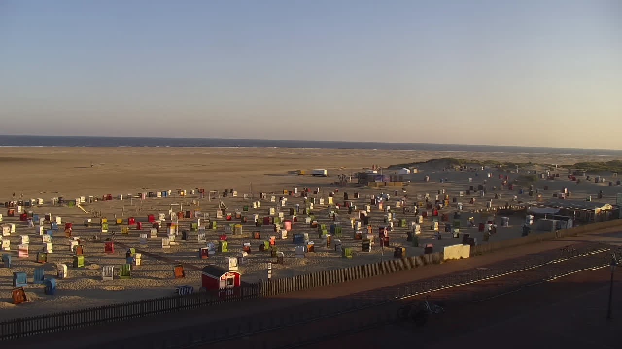 Archived image Webcam Borkum: Guest House Victoria