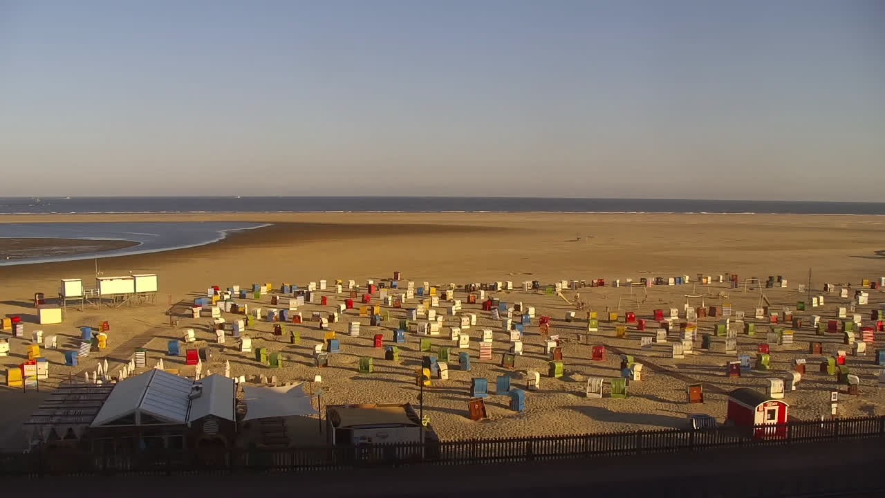 Archived image Webcam Borkum: Guest House Victoria