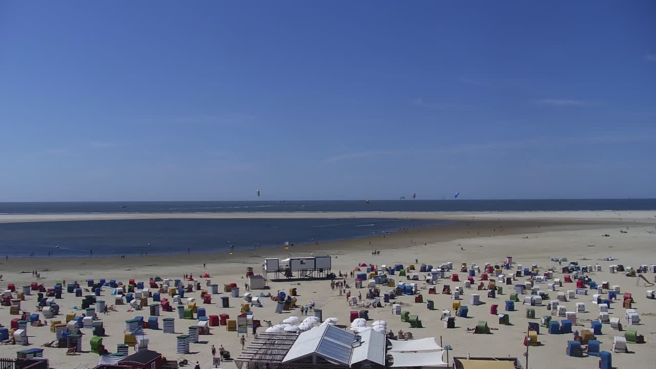 Archived image Webcam Borkum: Guest House Victoria