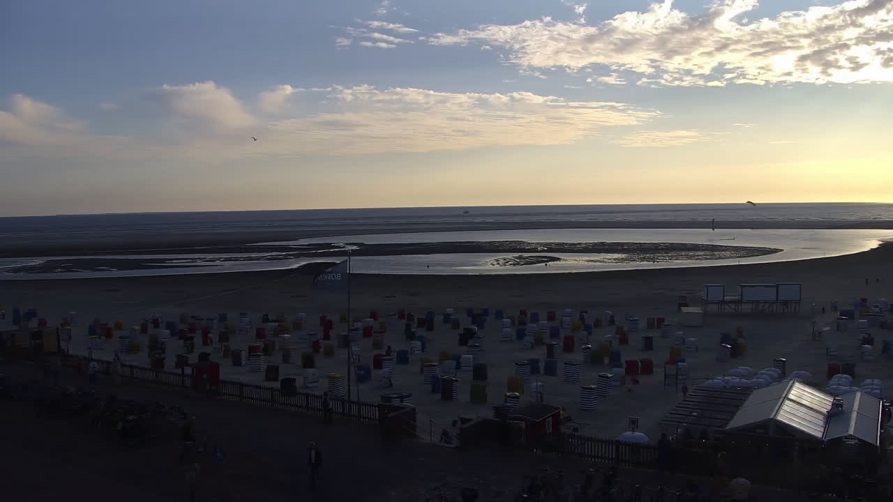 Archived image Webcam Borkum: Guest House Victoria
