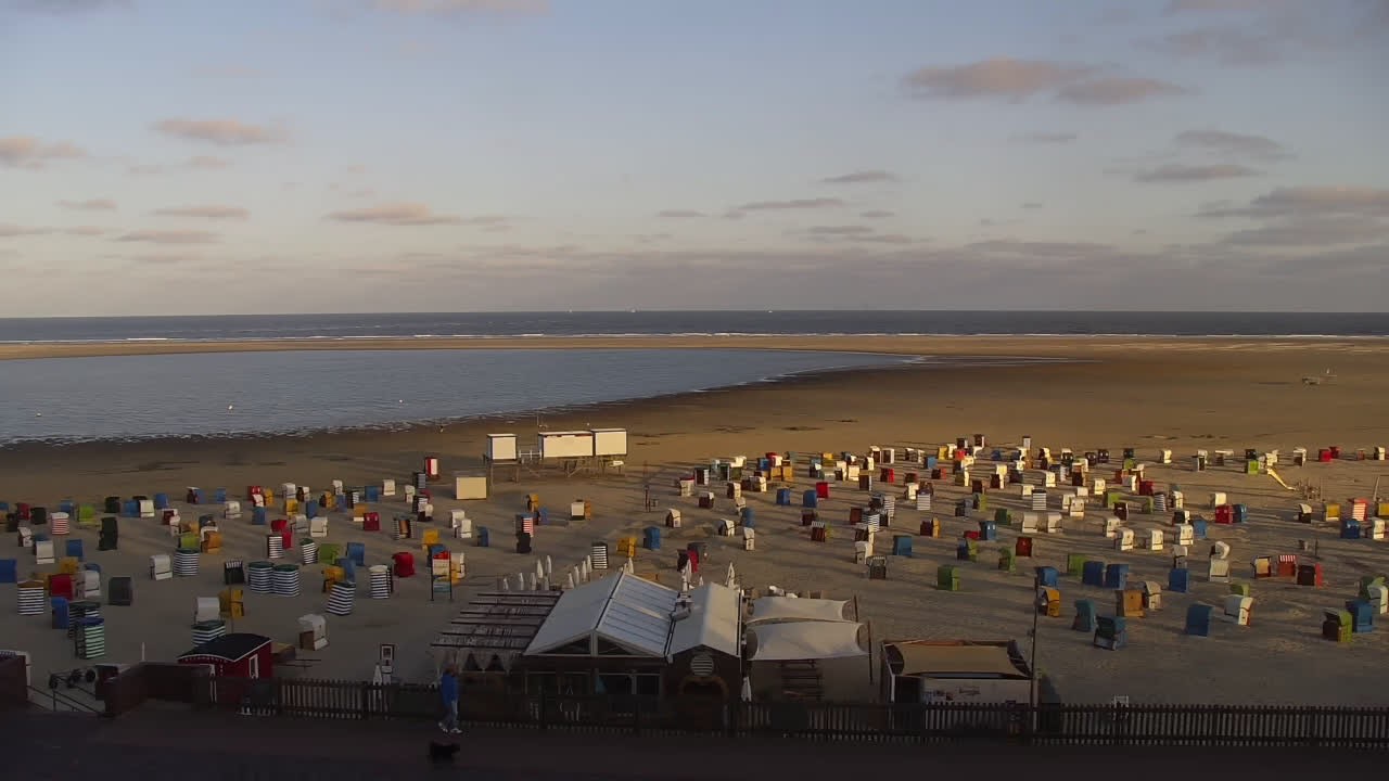 Archived image Webcam Borkum: Guest House Victoria