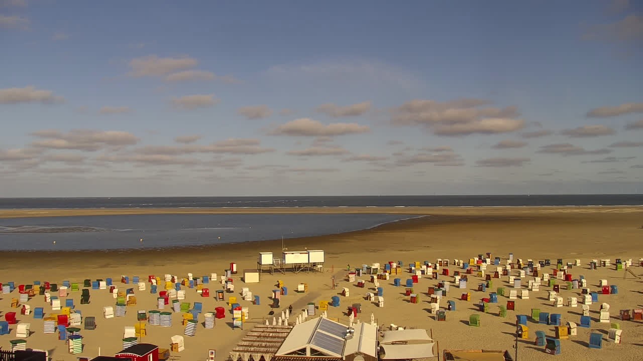 Archived image Webcam Borkum: Guest House Victoria