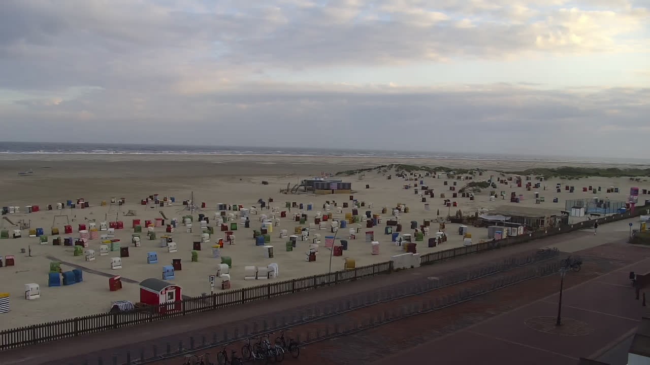 Archiv Foto Webcam Borkum: Gästehaus Victoria