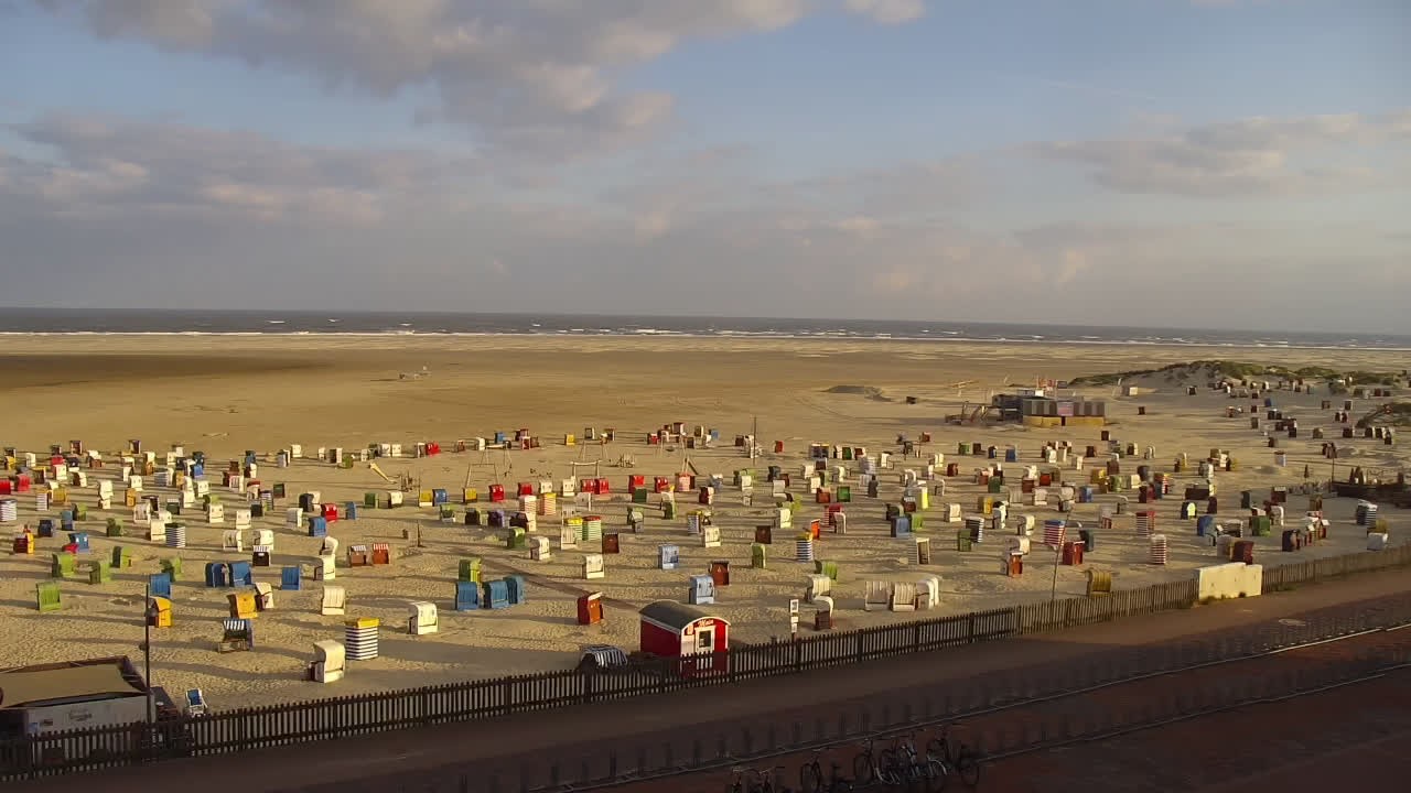 Archiv Foto Webcam Borkum: Gästehaus Victoria