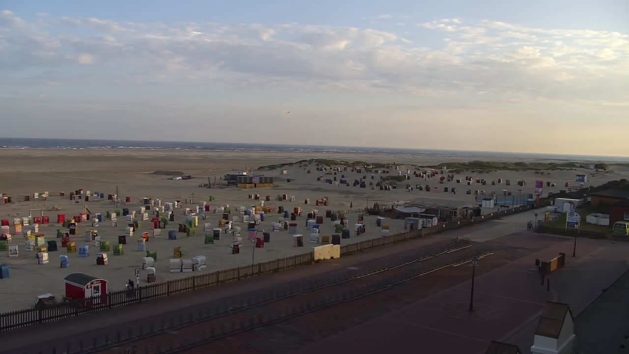 Archiv Foto Webcam Borkum: Gästehaus Victoria