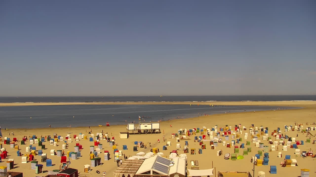 Archiv Foto Webcam Borkum: Gästehaus Victoria