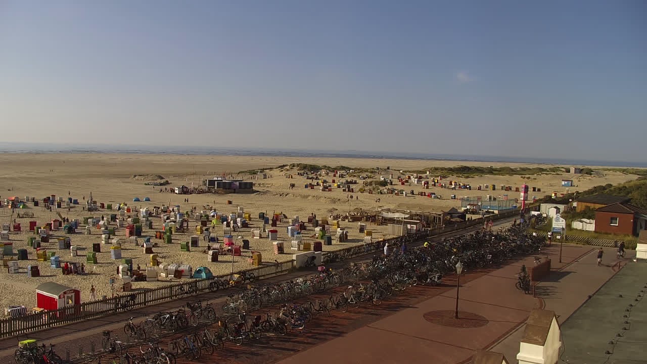 Archiv Foto Webcam Borkum: Gästehaus Victoria