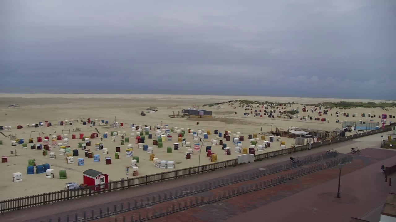 Archiv Foto Webcam Borkum: Gästehaus Victoria