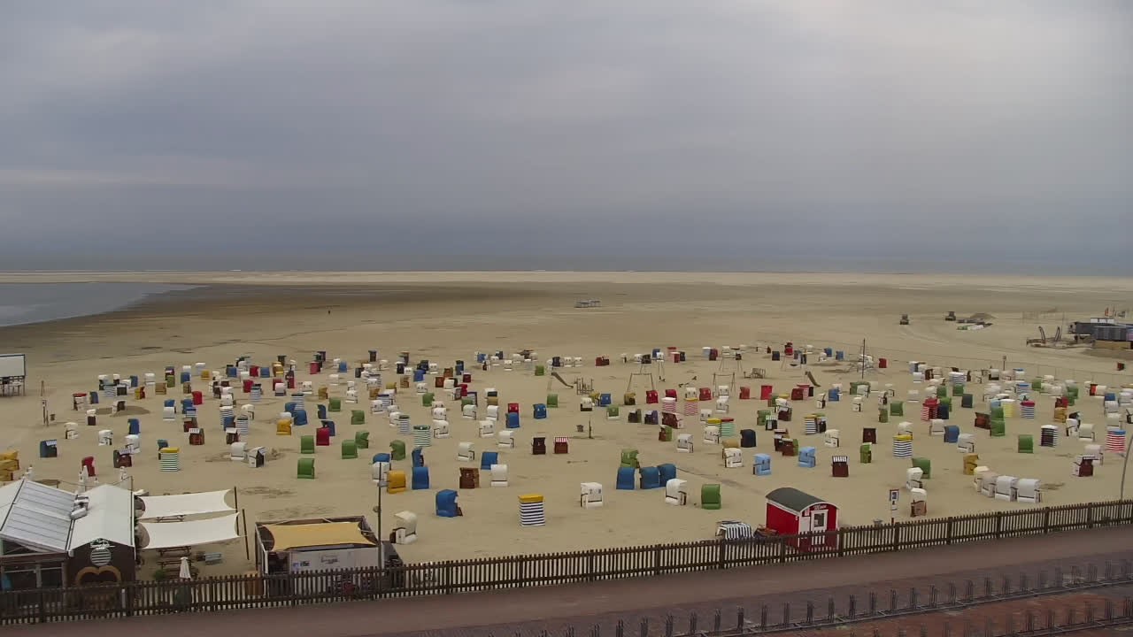 Archiv Foto Webcam Borkum: Gästehaus Victoria